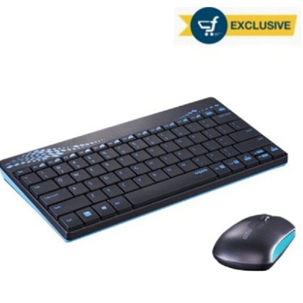 Rapoo 8000 Wireless Keyboard And Mouse Combo