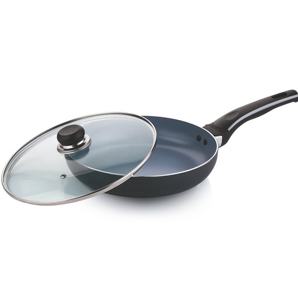 Vinod Cookware ZSFP28 Fry Pan with Lid