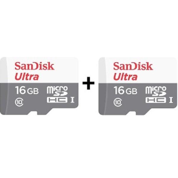 SanDisk Ultra 16 GB Memory Card Combo
