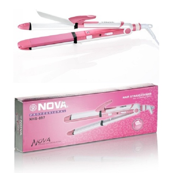 Nova 3 In 1 Beauty Styler NHS 897 Hair Straightener