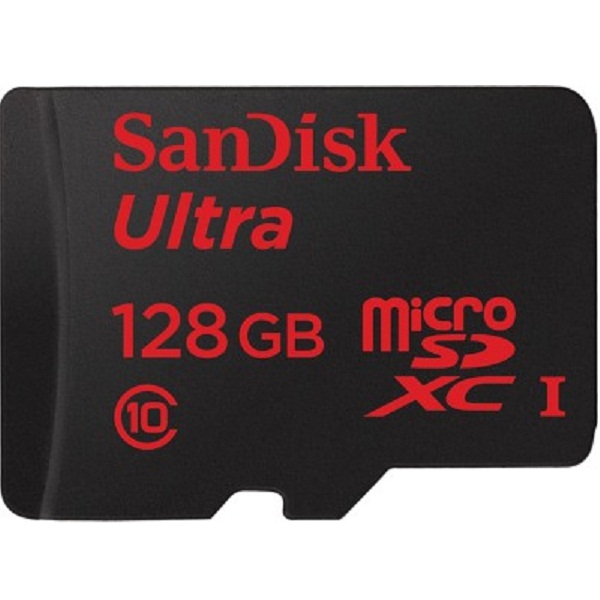 SanDisk Ultra 128 GB MicroSDXC Class 10  Memory Card