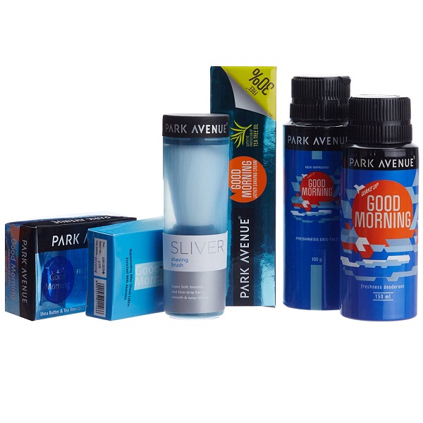 Park Avenue Good Morning Grooming Kit With Travel Pouch Free