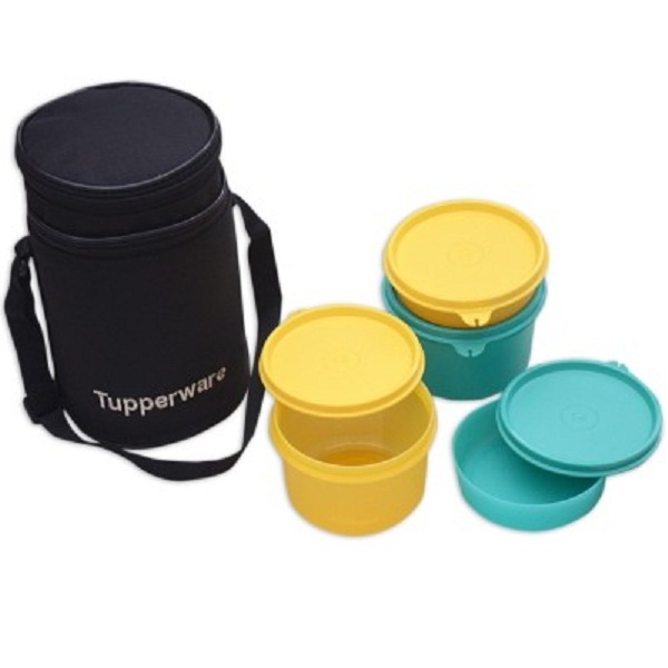 Tupperware Executive 4 Containers Lunch Box