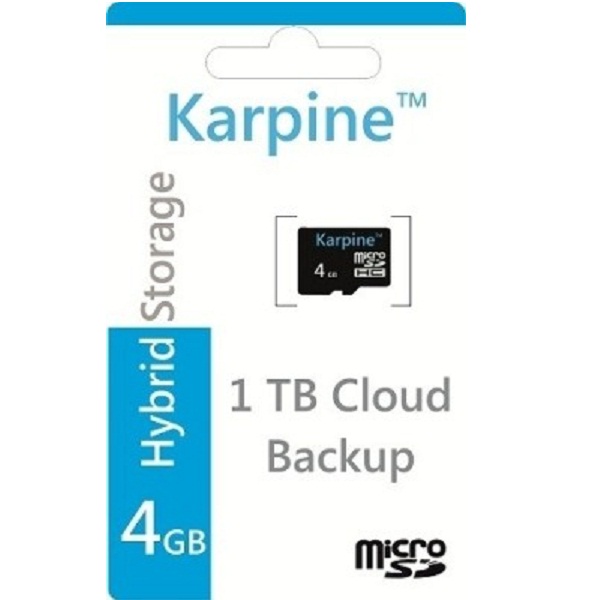 Karpine 4 GB MicroSDHC Class 4 Memory Card