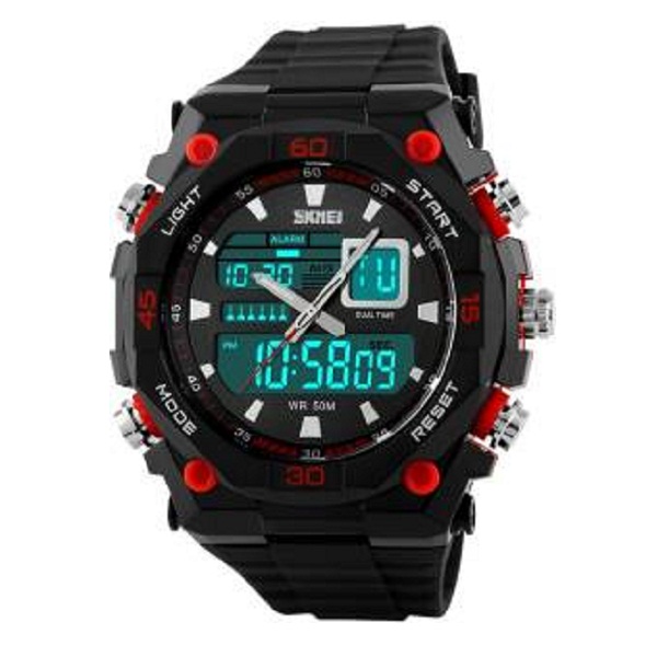 Skmei GM2901RD LCD Analog Digital Watch