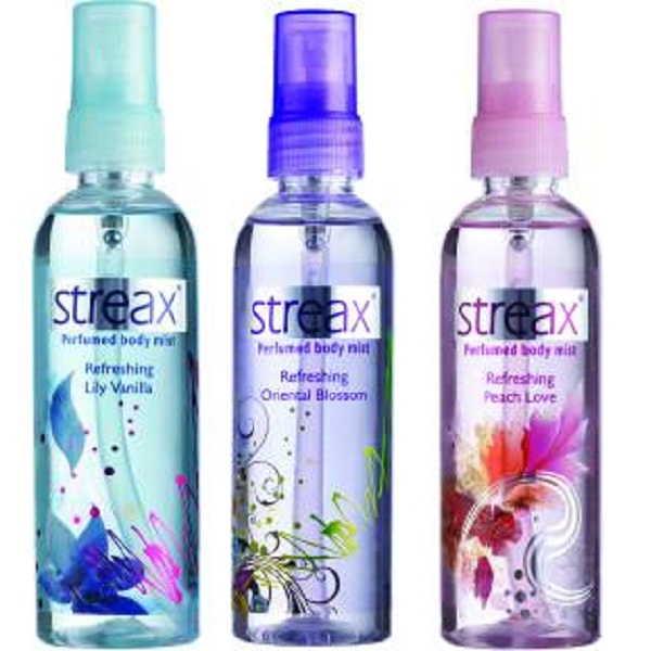 Set of 3 Streax Perfumed Body Mist Combo Set