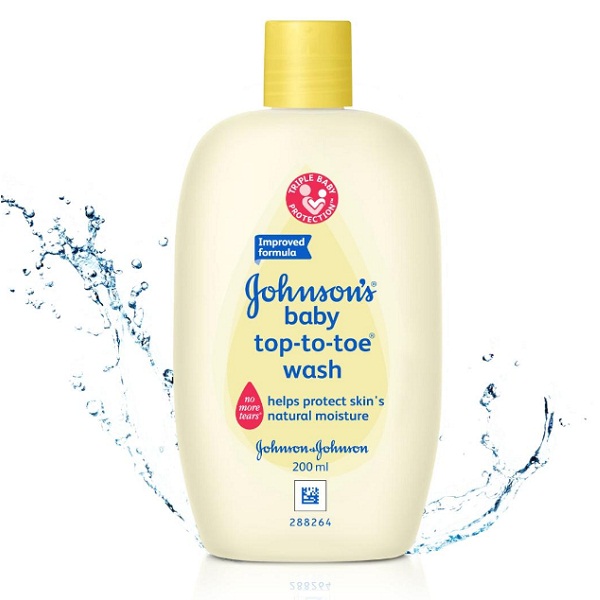 Johnson And Johnson Baby Top to Toe Wash 200ml