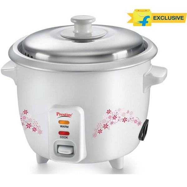Prestige Delight PRWO Electric Rice Cooker with Steaming Feature
