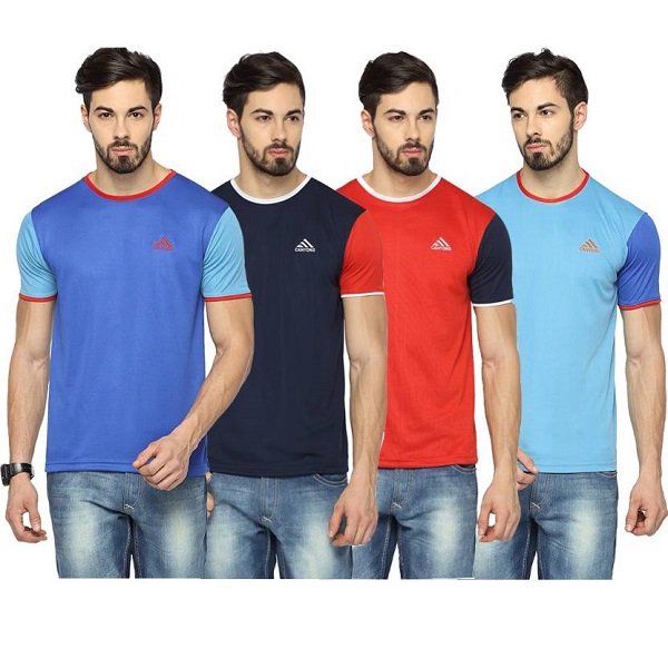 Canyons Solid TShirt Pack of 4