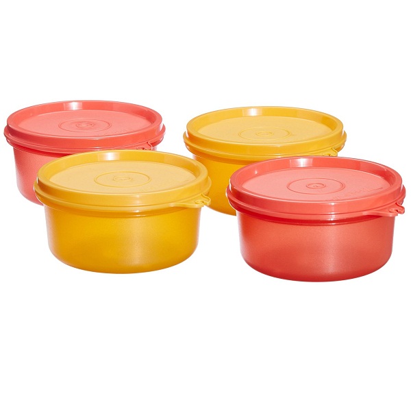 Tupperware Tropical Twin Round Set Of 4