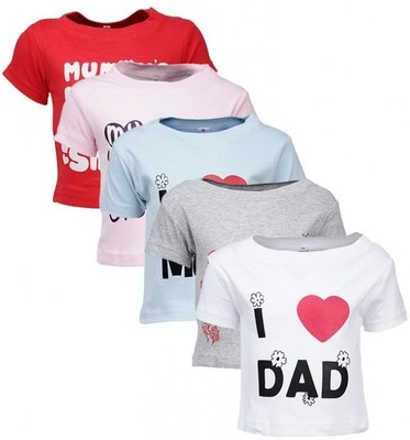 Gkidz Printed Baby Boys Round Neck T Shirts Pack of 5