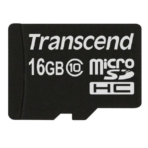 Transcend 16GB microSDHC Memory Card
