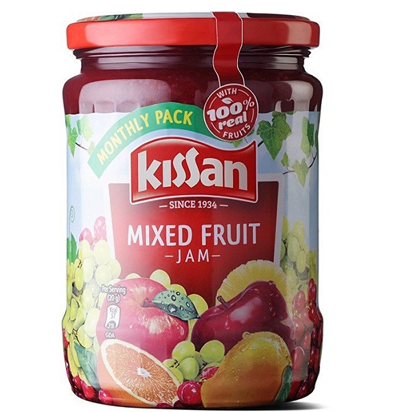 Kissan Mixed Fruit Jam Jar 700g