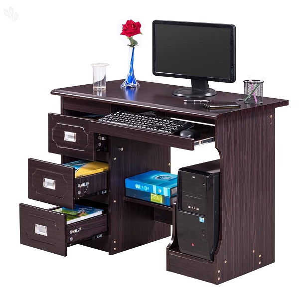 Royal Oak Amber Computer Table
