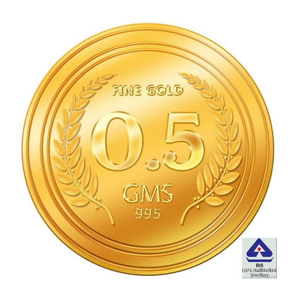 Euphoria Plain 24K Gold Coin
