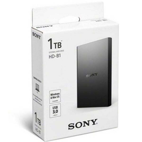Sony 1 TB Wired External Hard Disk Drive
