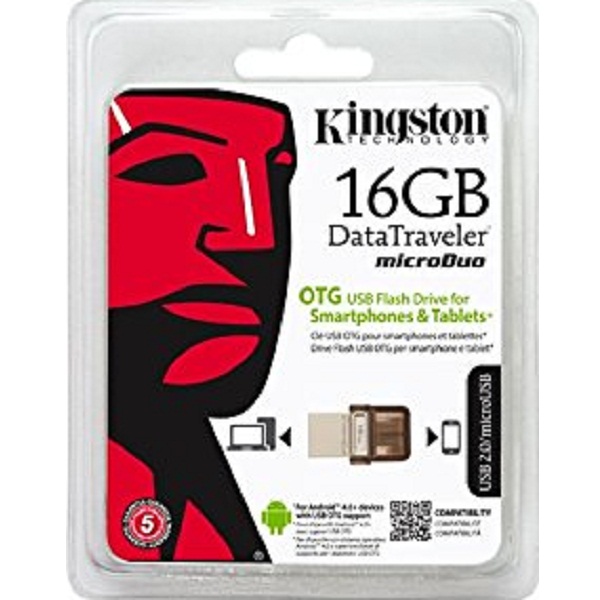 Kingston DT microDuo OTG 16GB Pen Drive