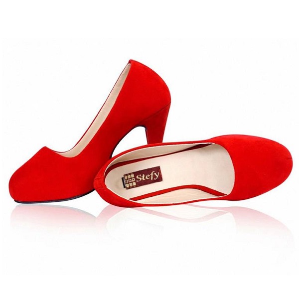 Sam Stefy Women Red Heels