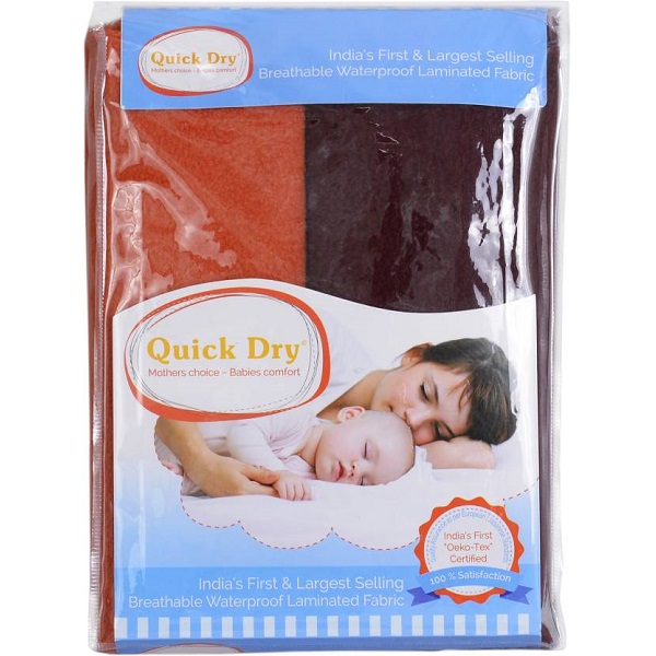 quick dry Microfiber Medium Baby Bed Protecting Mat