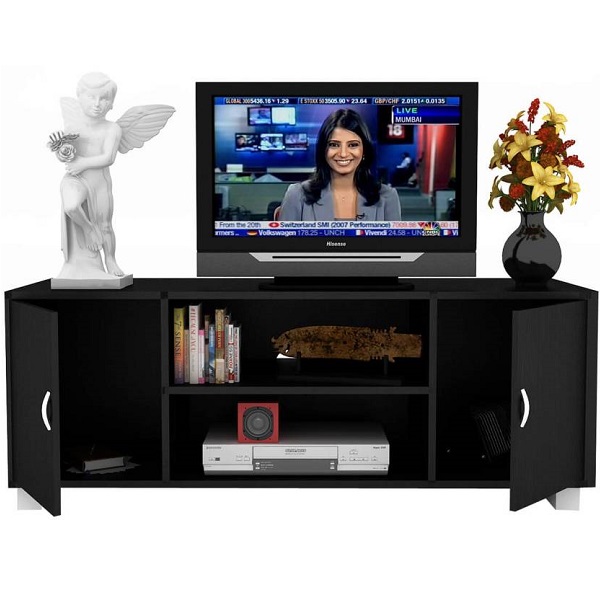 Housefull Engineered Wood TV Stand Brown