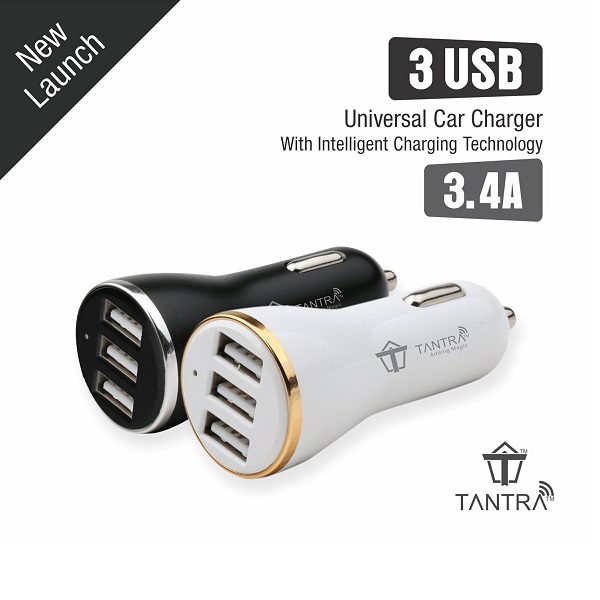 Tantra Car Charger For Smartphones And Tablets