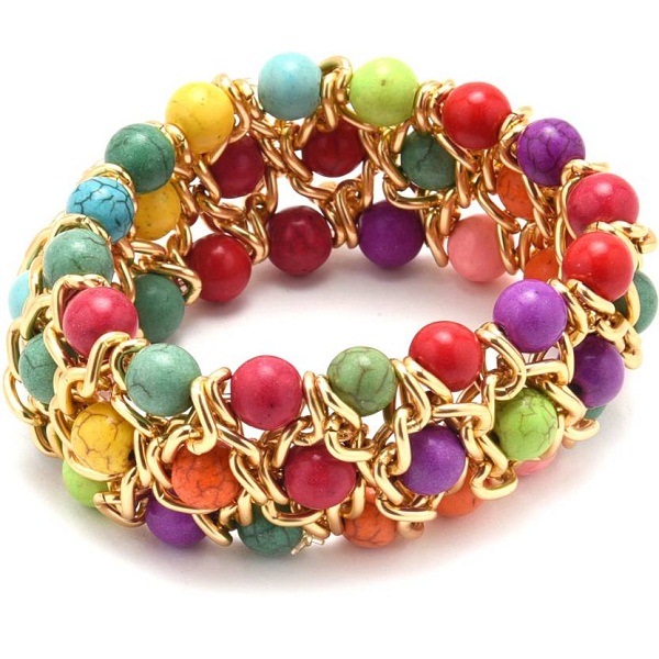 Diana Korr Alloy Beads Bracelet
