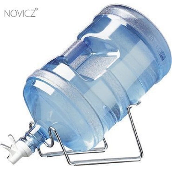 NOVICZ 20 Litre Jar Drinking Water Dispenser Metal stand cradle with Aqua valve