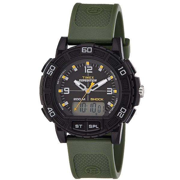 Timex Expedition Analog Black Dial Mens Watch