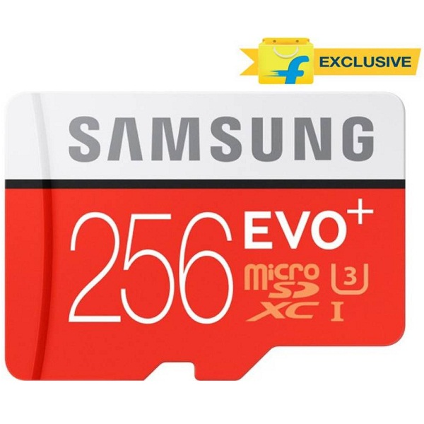 SAMSUNG Evo Plus 256 GB MicroSDXC Class 10 Memory Card