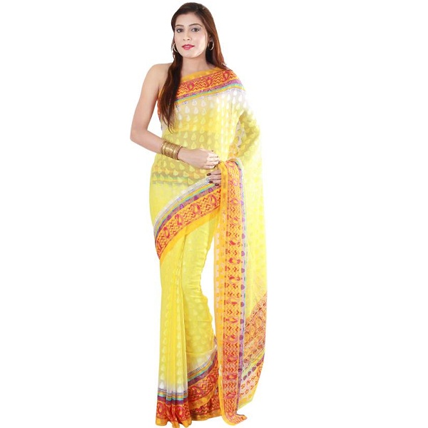 Bhavi Printed Fashion Net Sari