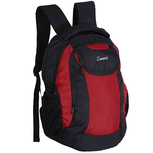 Zwart 25 Ltrs Free Size Black And Red Backpack