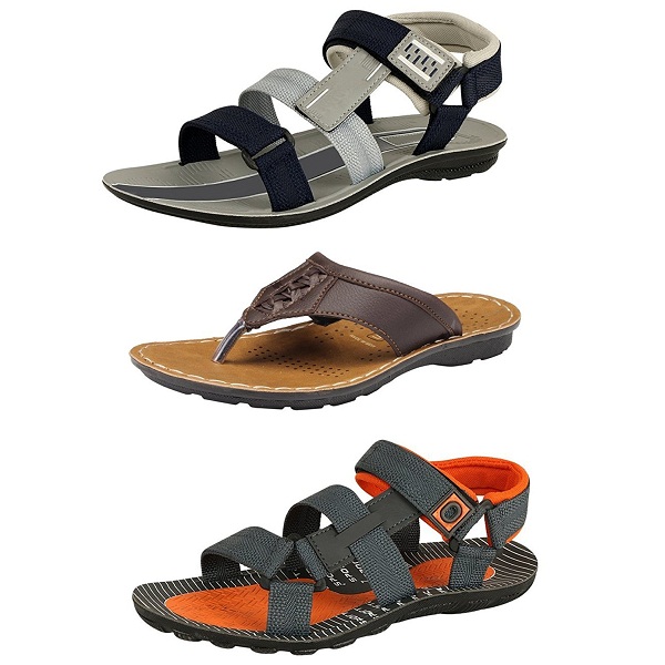 Tempo Mens Combo Pack of Casual Sandals And Slippers