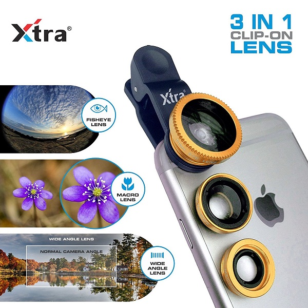 XTRA Mobile Phone Camera Lens Kit