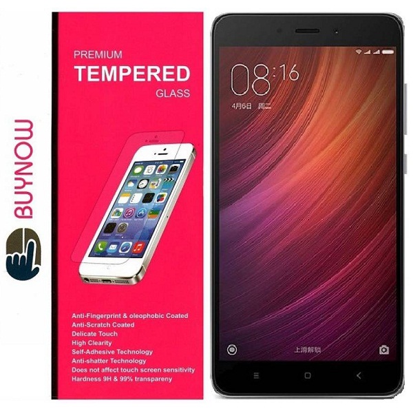 Buynow Tempered Glass Guard for Xiaomi Redmi Note 4