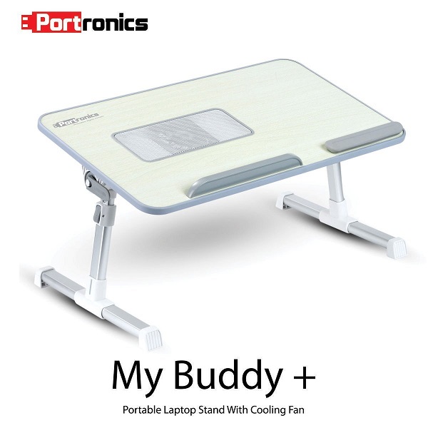 Portronics Adjustable laptop cooling table