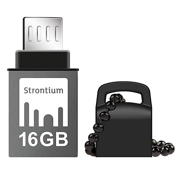 Strontium Nitro SR16GBBOTG2Z 16GB USB OTG Pen Drive 