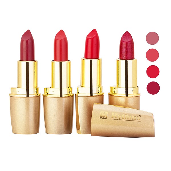 RythmX Creamy Matte Professional Lipsticks Combo Gold