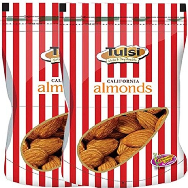 Tulsi California Almonds Premium 400gm 2Pack