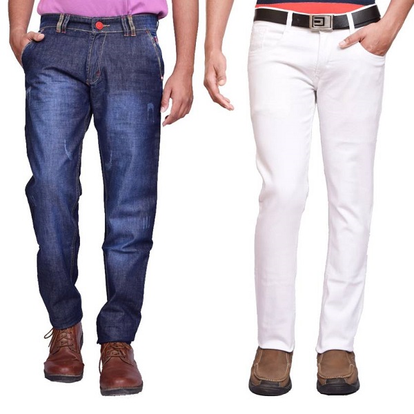 British Terminal Slim Mens Multicolor Jeans