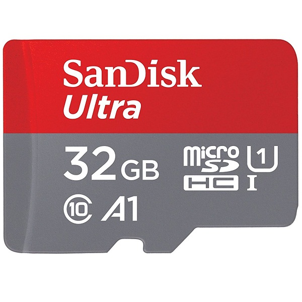 SanDisk 32GB Memory Card with Adapter