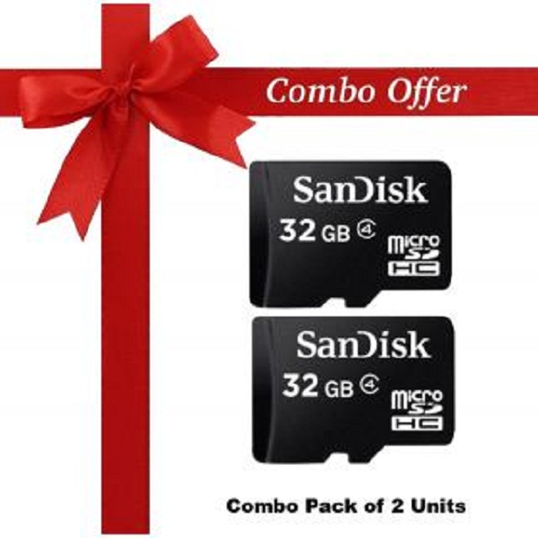 Pack of 2 Sandisk 32 Gb memorydrive