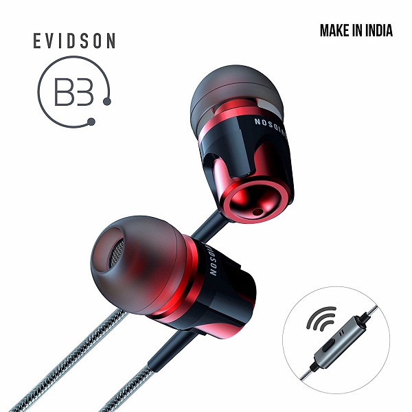 Evidson Audio B3 InEar Earphones with Mic