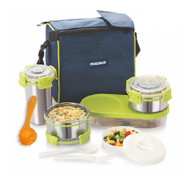 Magnus Lunch Box with Clip Lock Set of 7