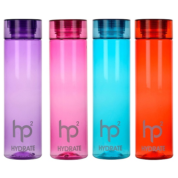Hydrate Water Bottle Pack Of 4