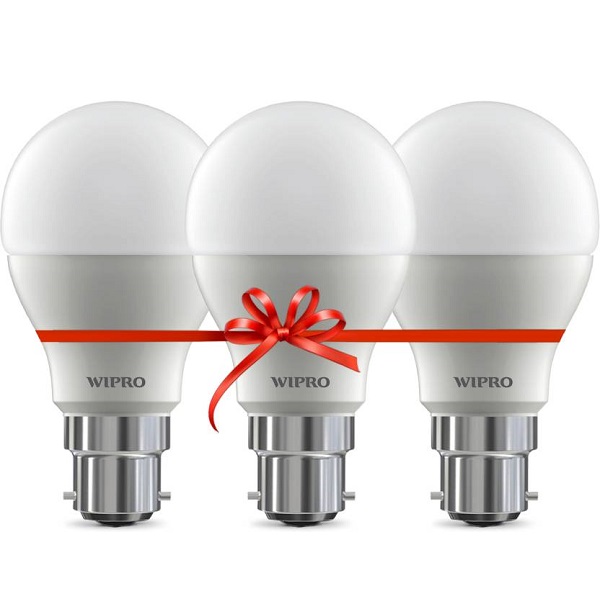 Wipro 10 W Standard B22 LED Bulb Combo