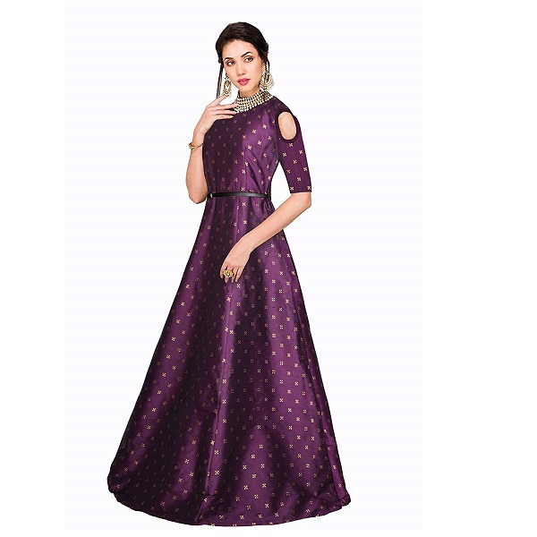 Vasdundhara Mart New One for Girls Women Long Gown