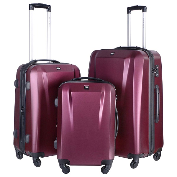 Nasher Miles Canberra Hard Sided Luggage Set of 3