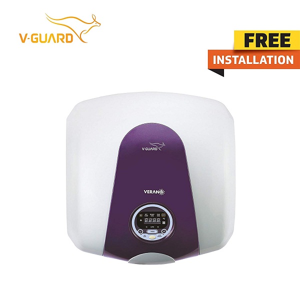 V Guard Smart IOT Enabled 15 Litre White Water Heater