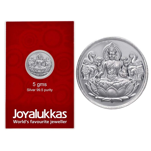 Joyalukkas Divinosilver Collection 5 gm Silver Coin