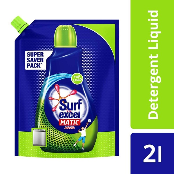 2L Surf Excel Top Load Matic Liquid Detergent Pouch